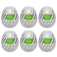 TENGA Egg kartáč - sada 6 masturbátorů