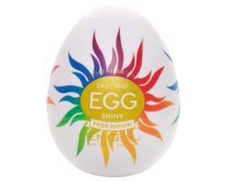 TENGA Egg Shiny Pride - vajíčko masturbátor (1 ks)