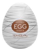 TENGA Egg Silky II - hedvábné vajíčko pro muže (1ks)