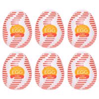 TENGA Egg Tube - vajíčko masturbátor (6 ks)