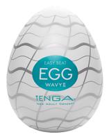 TENGA Egg Wavy II - vajíčko masturbátor (1 ks)