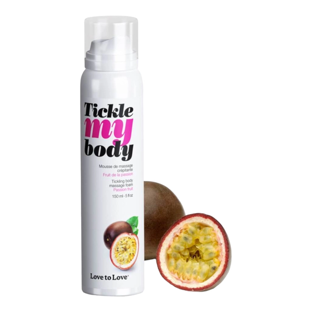/ Tickle My Body - Massage Foam - Passion Fruit (150ml)