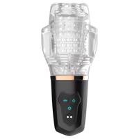 Vtipný Me Rocket Cup - Sání a vibrace (průhledná-černá)