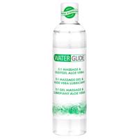 Waterglide 2v1 – lubrikant a masážní gel Aloe Vera (300 ml)