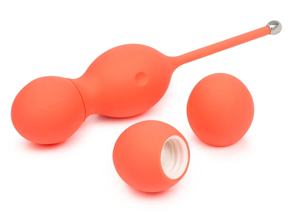 We-Vibe Bloom - Kegel Balls with Adjustable Weights (Orange)