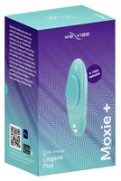 We-Vibe Moxie+ - rádiový, chytrý klitorální vibrátor (tyrkysový)