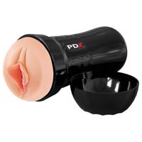 Wet Pussies Šťavnaté rty - realistická umělá vagína (naturální)