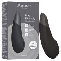 Womanizer Enhance - vzduchový stimulátor klitorisu (černý)