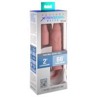 X-TENSION Elite 2 - přirozený návlek s kroužkem na penis