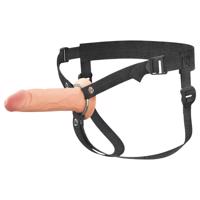 X-TENSION Elite - duté nasazovací dildo (přírodní)