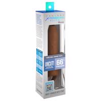 X-TENSION Elite - otevřený návlek na penis (tmavý přirozený)