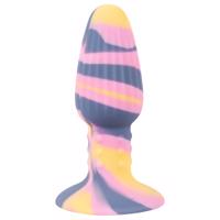 You2Toys - barevný silikonový anální plug