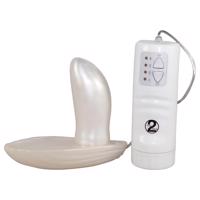 You2Toys - Bílý mušlový připínací vibrátor