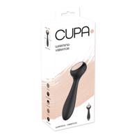 You2Toys CUPA - akumulátorový, hřejivý 2v1 vibrátor (černý)