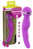 You2Toys - Masíruj s teplem - růžový masážní vibrátor s ohříváním