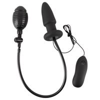 You2Toys - nafukovací anální rozšiřovač s vibrací (černý)