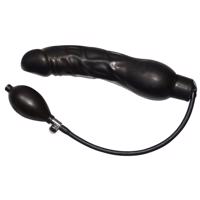 You2Toys - nafukovací latexový anál rozšířující - černý (velký)