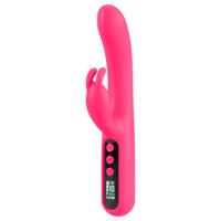 You2Toys Pink Sunset - digitální vibrátor s klitorální rukou (růžový)