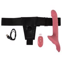 You2Toys - Připínací vibrátor set (červený)