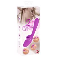 You2Toys Vibe - nabíjecí 2v1 vibrátor (fialový)