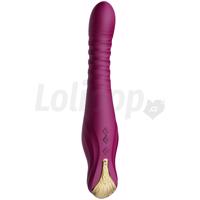 Zalo King Vibrating Thruster Velvet Purple